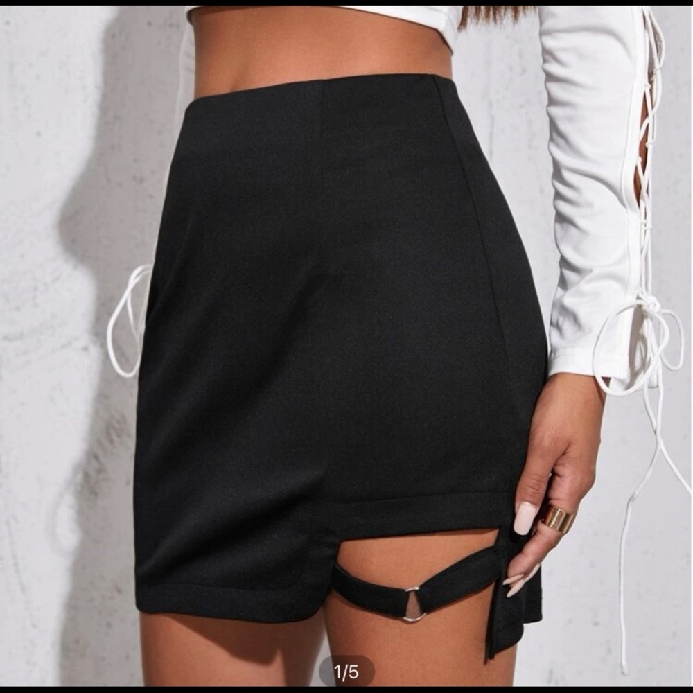 Gothic style mini skirt